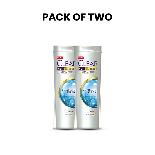 Bundle - Pack of 2 Clear Shampoo Complete Clean - 185Ml
