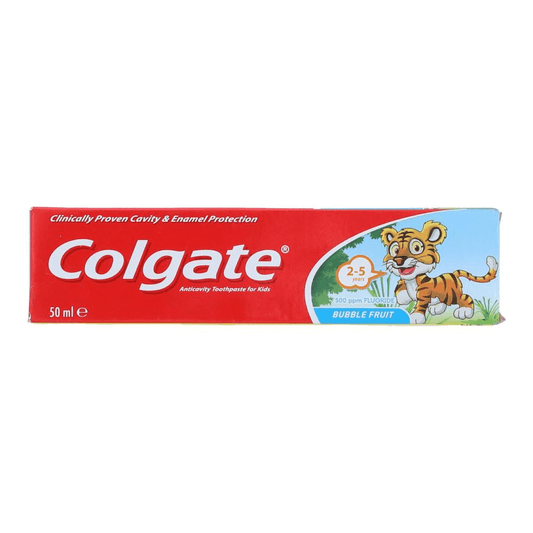 Colgate - Tooth Paste Kids 2-5 Year Bubble Fruit 50Ml/65G