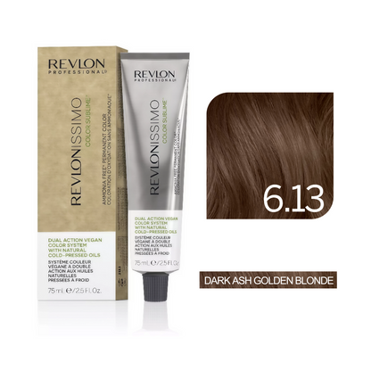 Revlon Professional - Color Sublime Ammonia Free Hair Color Cream Permanent Hair Color, for Salon & Home Use Rich Shades for Grey Coverage & Vibrant Hair Color 75ml