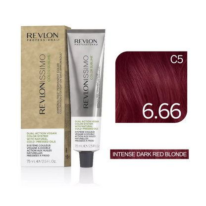 Revlon Professional - Color Sublime Ammonia Free Hair Color Cream Permanent Hair Color, for Salon & Home Use Rich Shades for Grey Coverage & Vibrant Hair Color 75ml
