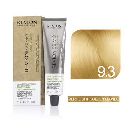 Revlon Professional - Color Sublime Ammonia Free Hair Color Cream Permanent Hair Color, for Salon & Home Use Rich Shades for Grey Coverage & Vibrant Hair Color 75ml