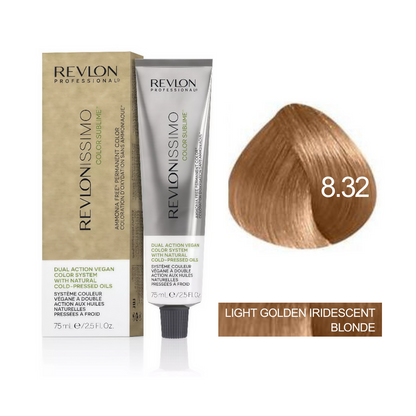 Revlon Professional - Color Sublime Ammonia Free Hair Color Cream Permanent Hair Color, for Salon & Home Use Rich Shades for Grey Coverage & Vibrant Hair Color 75ml