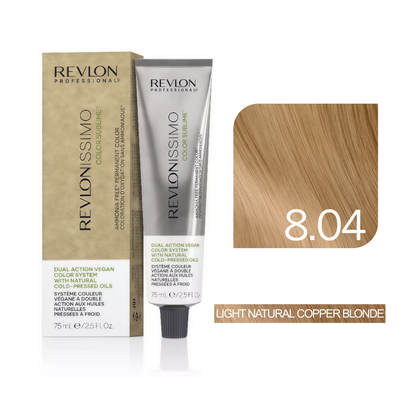 Revlon Professional - Color Sublime Ammonia Free Hair Color Cream Permanent Hair Color, for Salon & Home Use Rich Shades for Grey Coverage & Vibrant Hair Color 75ml