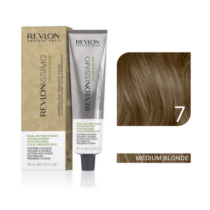 Revlon Professional - Color Sublime Ammonia Free Hair Color Cream Permanent Hair Color, for Salon & Home Use Rich Shades for Grey Coverage & Vibrant Hair Color 75ml