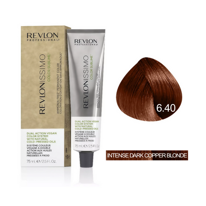 Revlon Professional - Color Sublime Ammonia Free Hair Color Cream Permanent Hair Color, for Salon & Home Use Rich Shades for Grey Coverage & Vibrant Hair Color 75ml