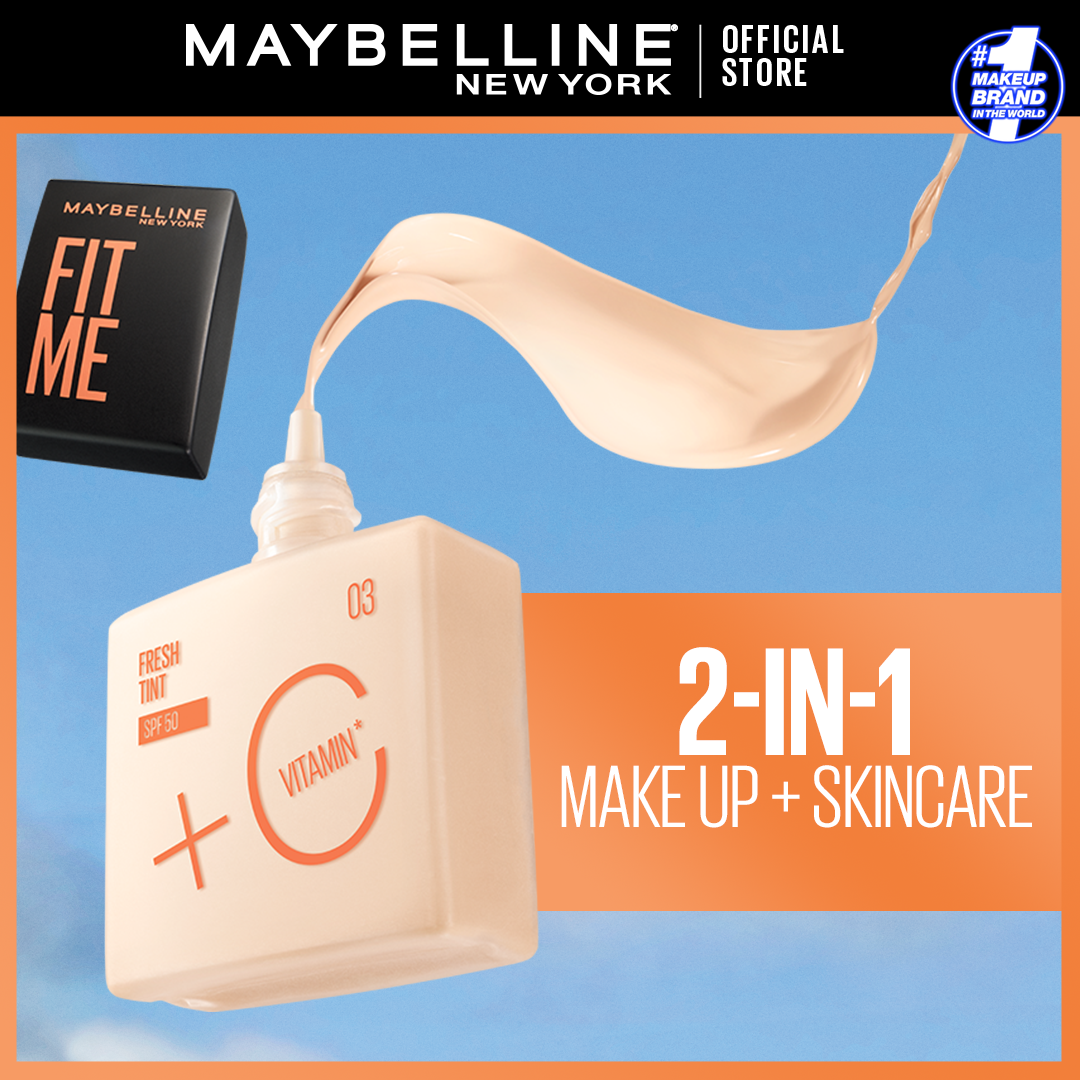 Maybelline - Fit Me Fresh Tint Vit C + Spf 50- 30Ml - Shade 2.5