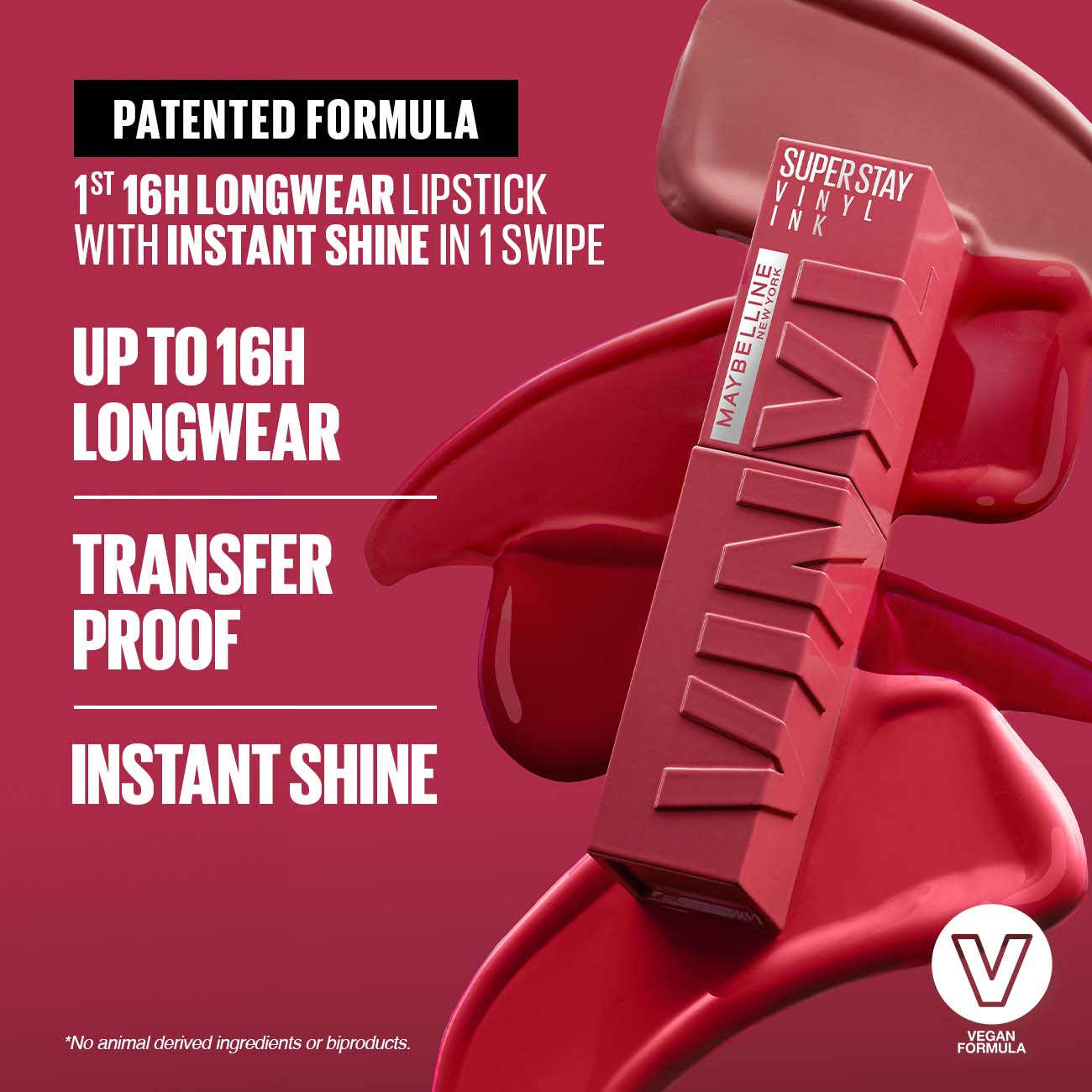 Maybelline's Superstay Vinyl Ink, 16-Hour No-Budge Liquid Lipcolor