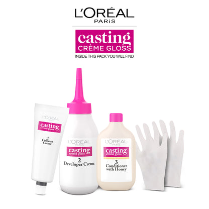 L'Oreal Paris Casting Creme Gloss - 300 Dark Brown Hair Color