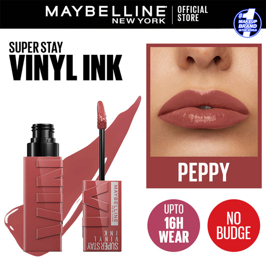 Maybelline New York Superstay Vinyl Ink - 115 Peppy
