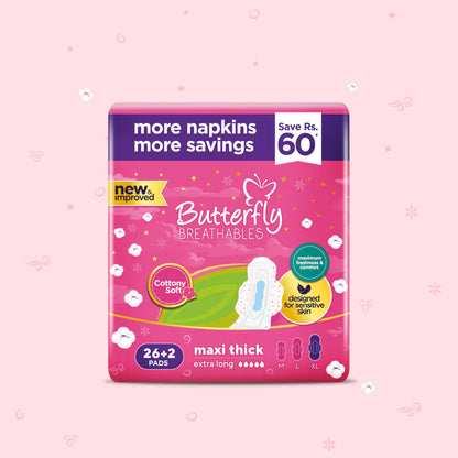 Butterfly - Maxi Cotton Extra Long Trio (28S)