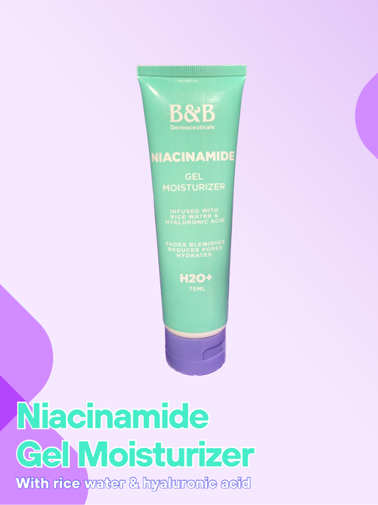 B&B Derma - Niacinamide Gel Moisturizer + Infused With Rice Water & Hyaluronic