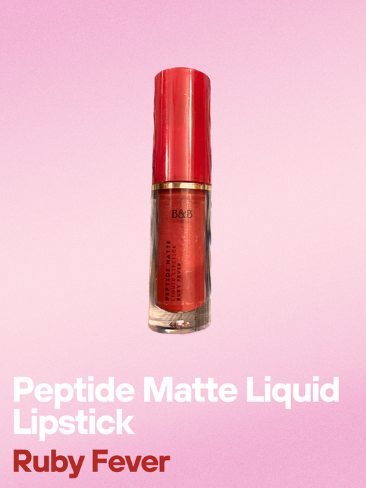 B&B Derma - Ruby Fever “ Peptide Matte Liquid Lipstick