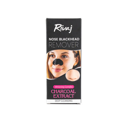 Rivaj - Nose Blackhead Remover Whitening Complex Charcoal Mask - 50Ml