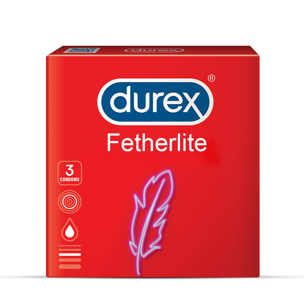 Bundle - Pack of 2 - Durex - Condoms 3s feather lite