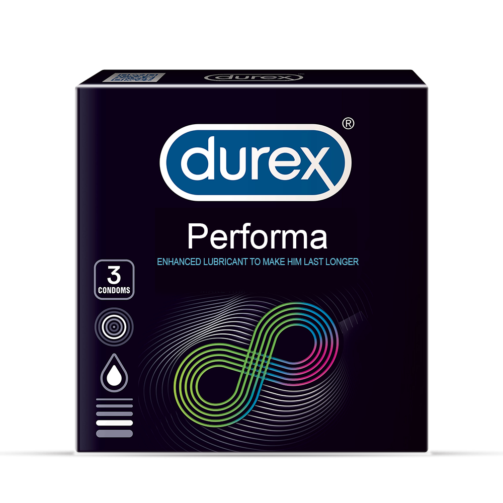 Bundle - Durex - Condoms 3S Performa + Durex - Condoms 3S Feather Lite
