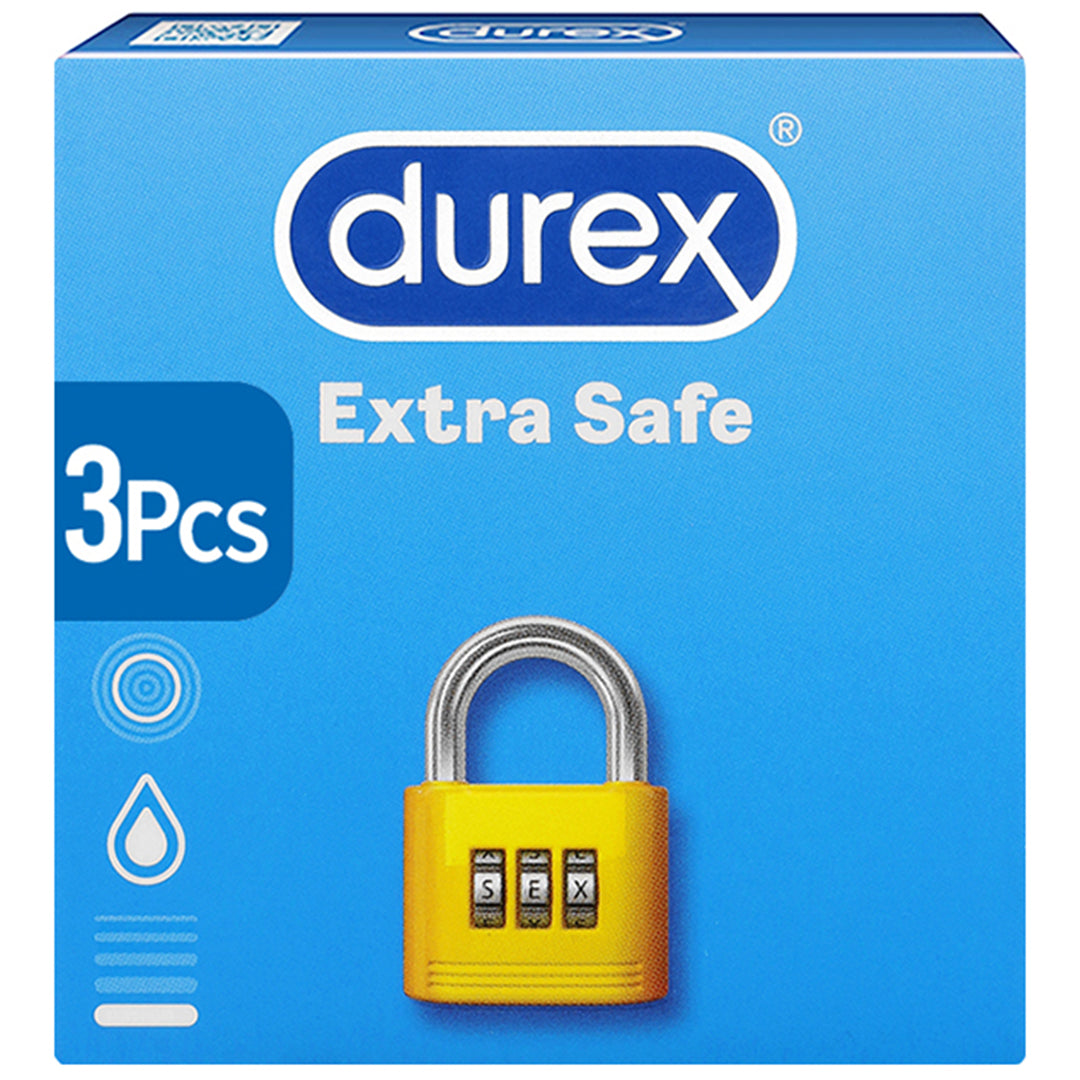Bundle - Durex Extra Safe 3's Condoms + Durex - Condoms 3S Performa