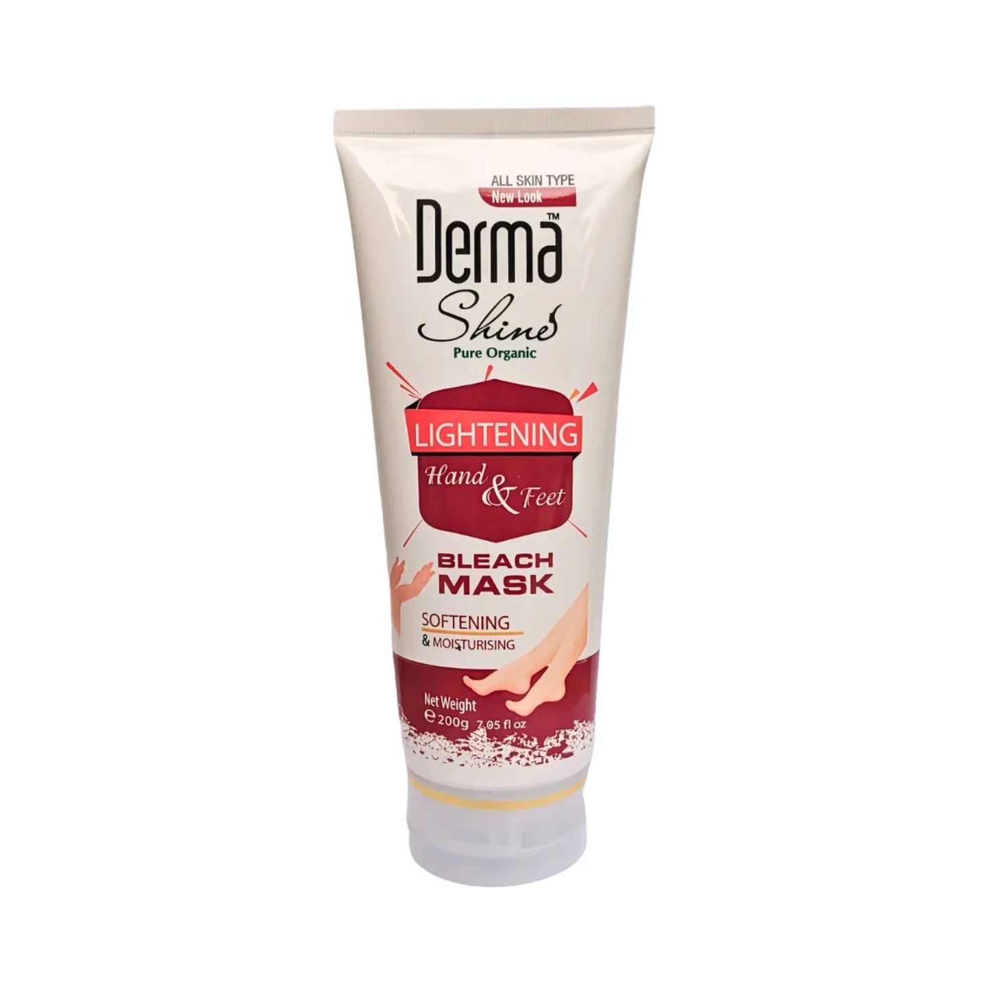 Derma Shine Hand and Feet Lightening Bleach Mask 200g