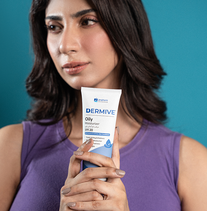 Jenpharm DermiVe Oily Moisturizer Lotion 100Ml | Buy Online in Pakistan ...
