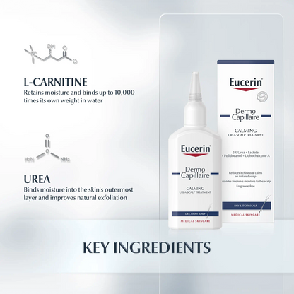 Eucerin - Dermocapillaire Calming Urea Scalp Treatment - 100Ml
