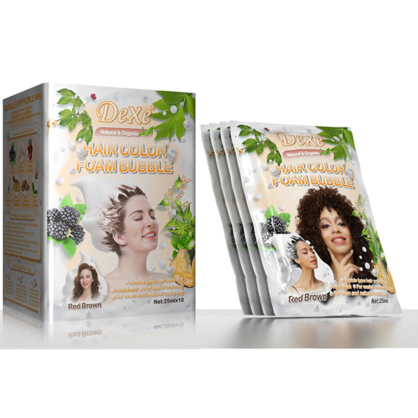 Dexe - Color Foam Bubble Shampoo