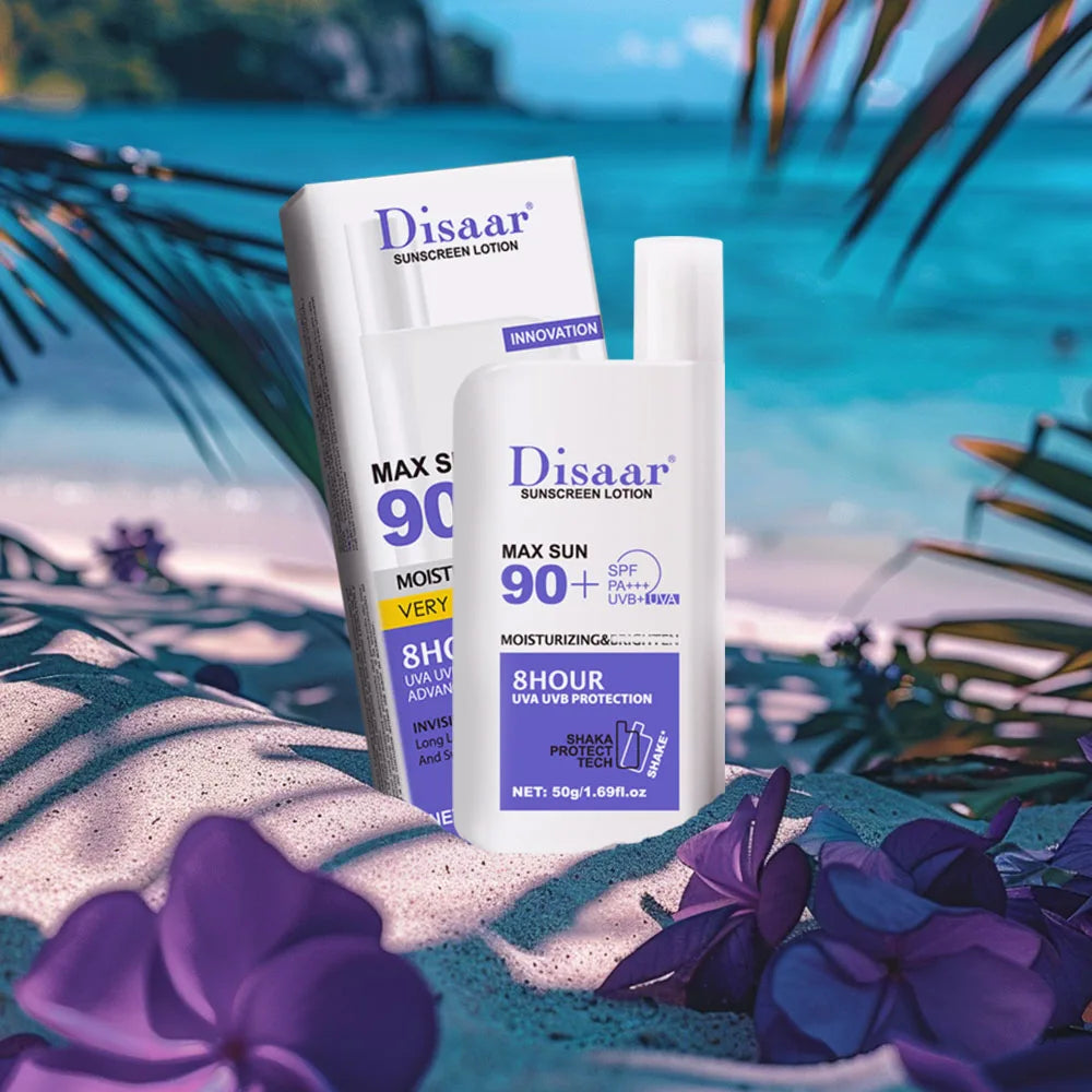 Disaar Sunscreen Lotion SPF 90+ Moisturizing & Brighten 50g