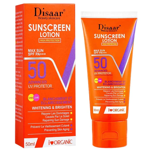 Disaar - Sunscreen Lotion Max Sun SPF50 Whitening & Brighten - 50ml