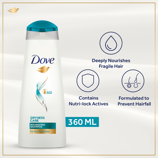 Dove Shampoo Dryness Care - 360Ml