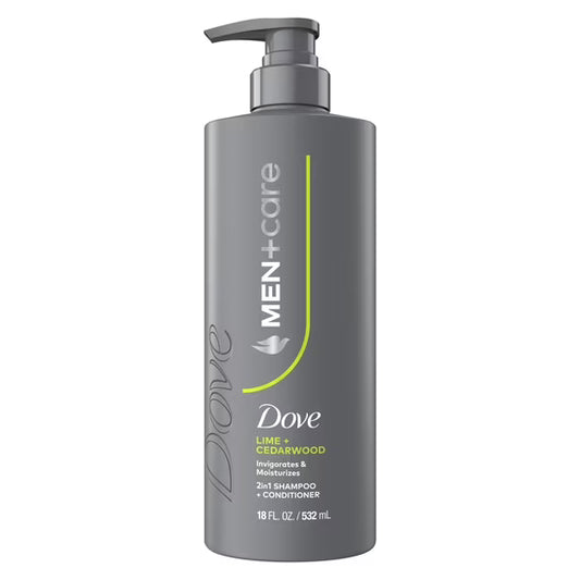 Dove - Men+Care Lime & Cedar Shampoo - 532ml
