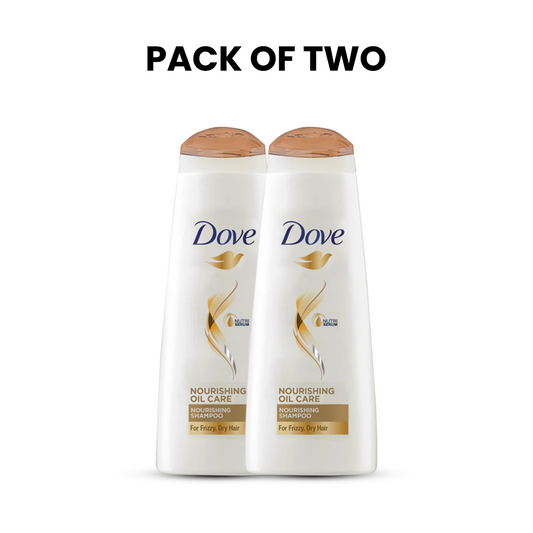 Bundle - Pack of 2 Dove Shampoo Nourishing Oil Care - 360Ml