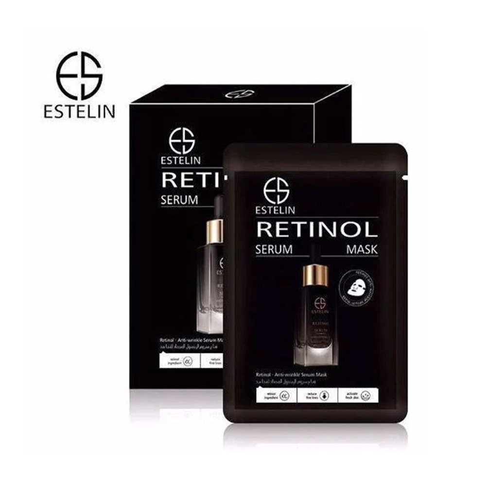 Estelin Serum Mask Retinol 5Pcs 25Ml - Highfy.pk