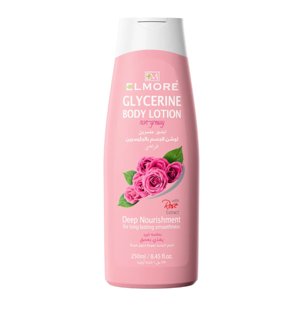 Elmore - Rose Glycerine Body Lotion - 250ML