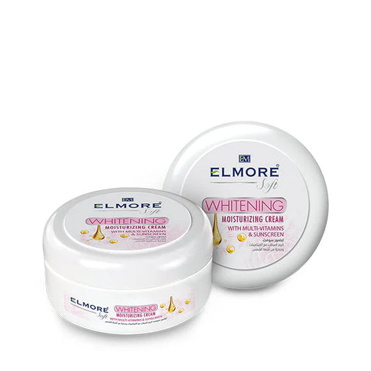 Elmore - Soft Whitening Moisturizing Cream - 200GM