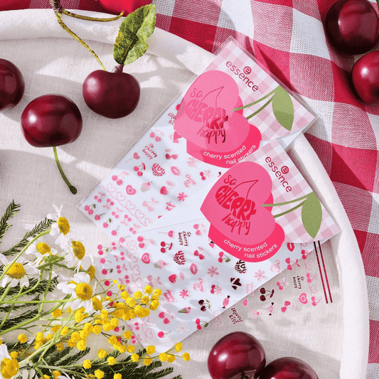 Essence - So Cherry Happy Cherry Scented Nail Stickers 01