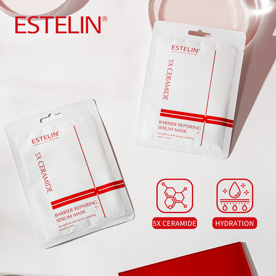 Estelin - 5X Ceramide Barrier Repairing Serum Mask 25g