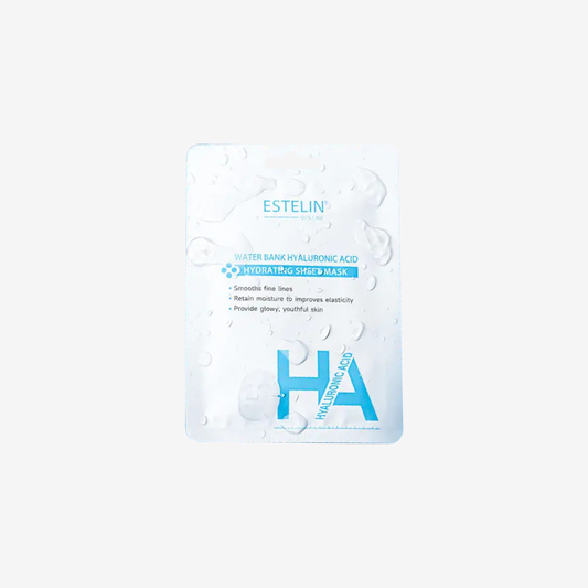 Estelin - Water Bank Hyaluronic Acid Hydrading Sheet Mask 25g
