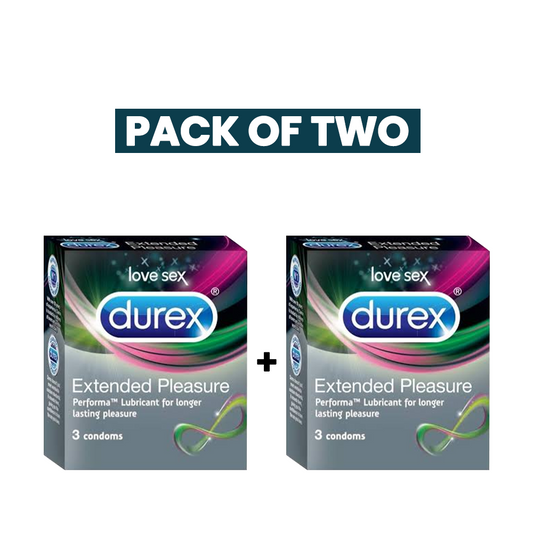 Bundle - Durex - Pack Of Two Extended Pleasure Condom