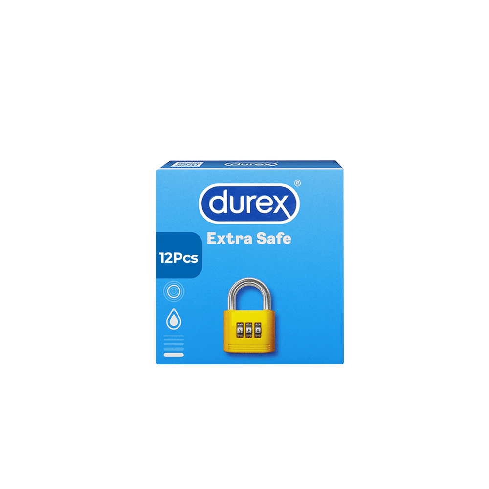 Durex - Extra Safe embellished 12's - Highfy.pk