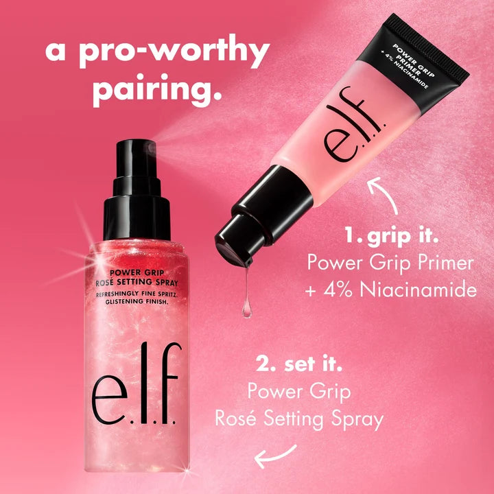 Elf - Power Grip Rose Setting Spray 80ml