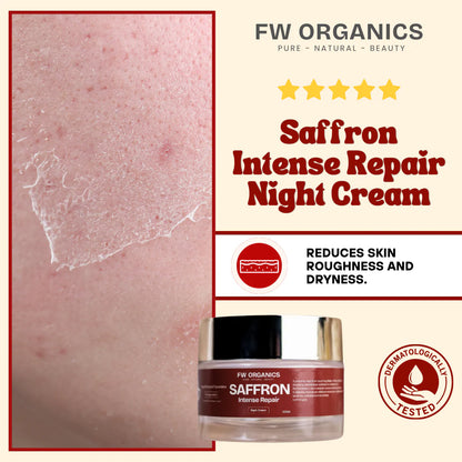 FW Organics - Saffron Intense Repair (Night Cream)