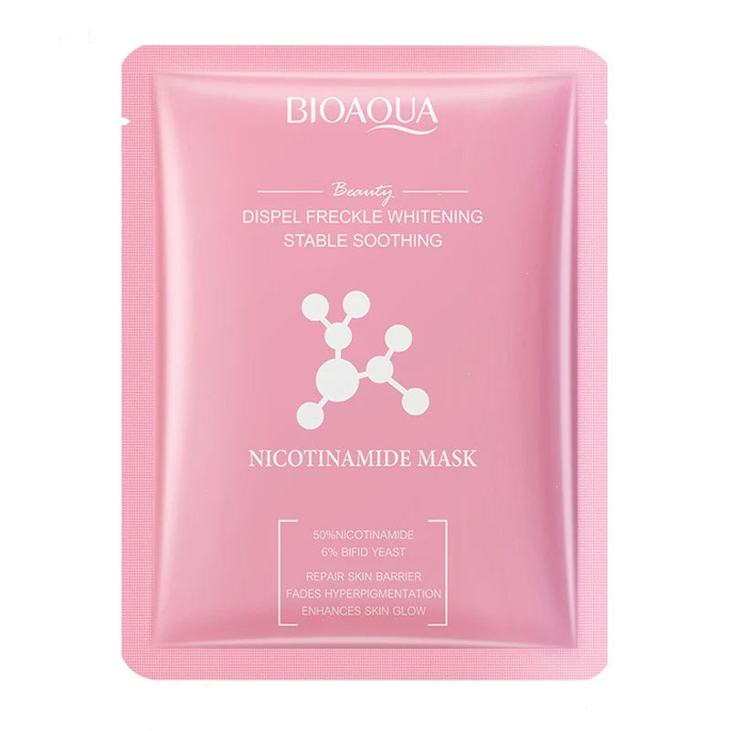 Bioaqua Nicotinamide Facial Mask - 1 PC