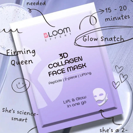 Bloom Effekt - 3D Lifting & Firming Collagen Facial Mask 30ml