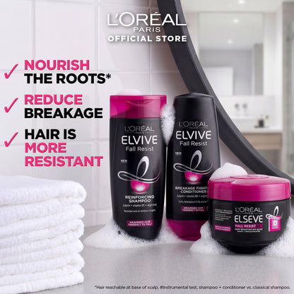 L'Oreal Paris - Elseve Fall Resist 3X Anti-Hair Fall Treatment Mask 200ml