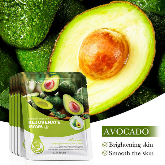 Fayankou Avocado Clarifying Rejuvenating Facial Mask 25G