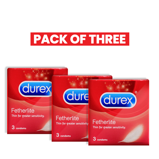 Bundle - Durex - Pack Of Three Thin Feel Condom