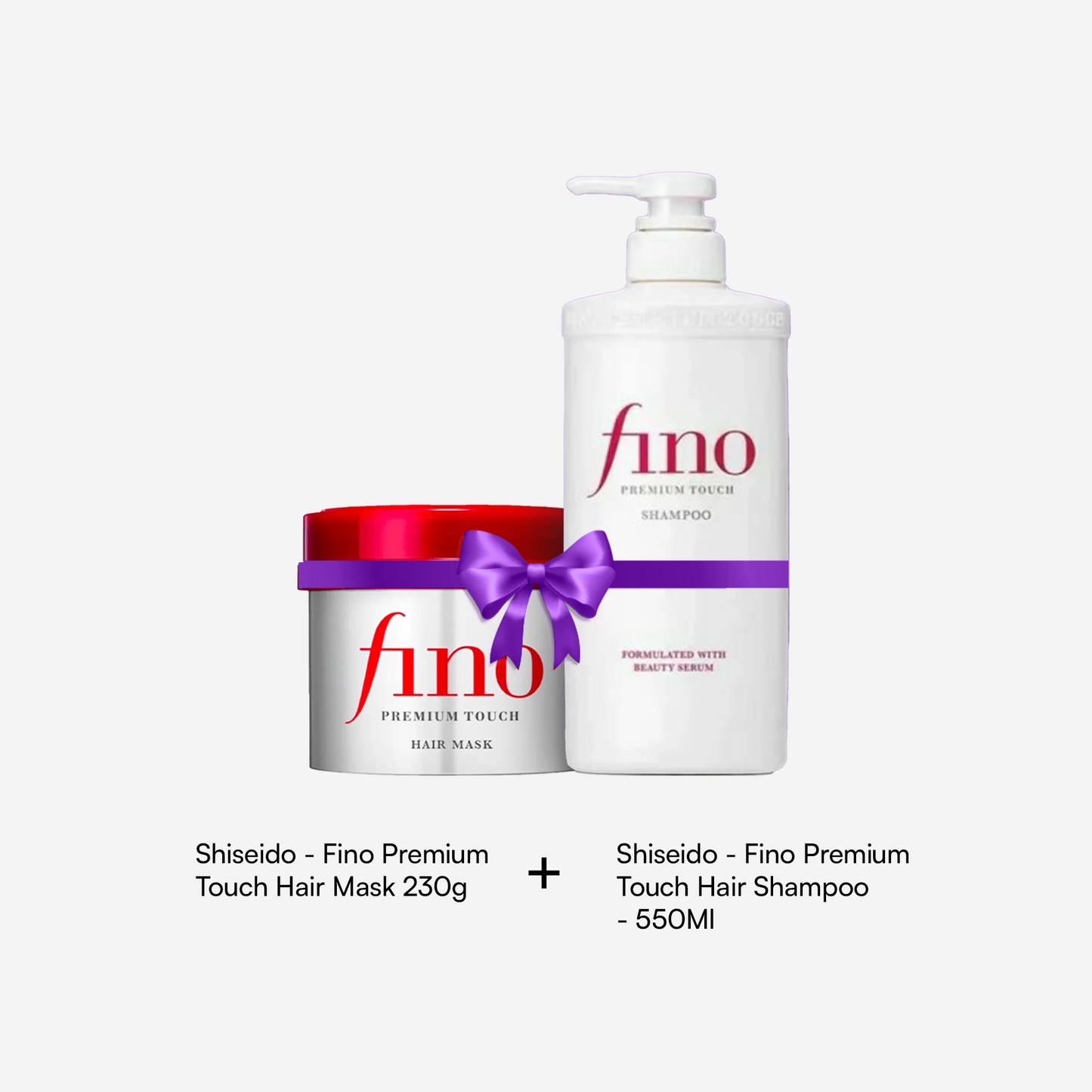 Bundle - The Shiseido Fino Hair Transformation Set