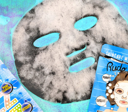 Rude Cosmetics - Fizz Bizz Cleanse Bubble Single Mask