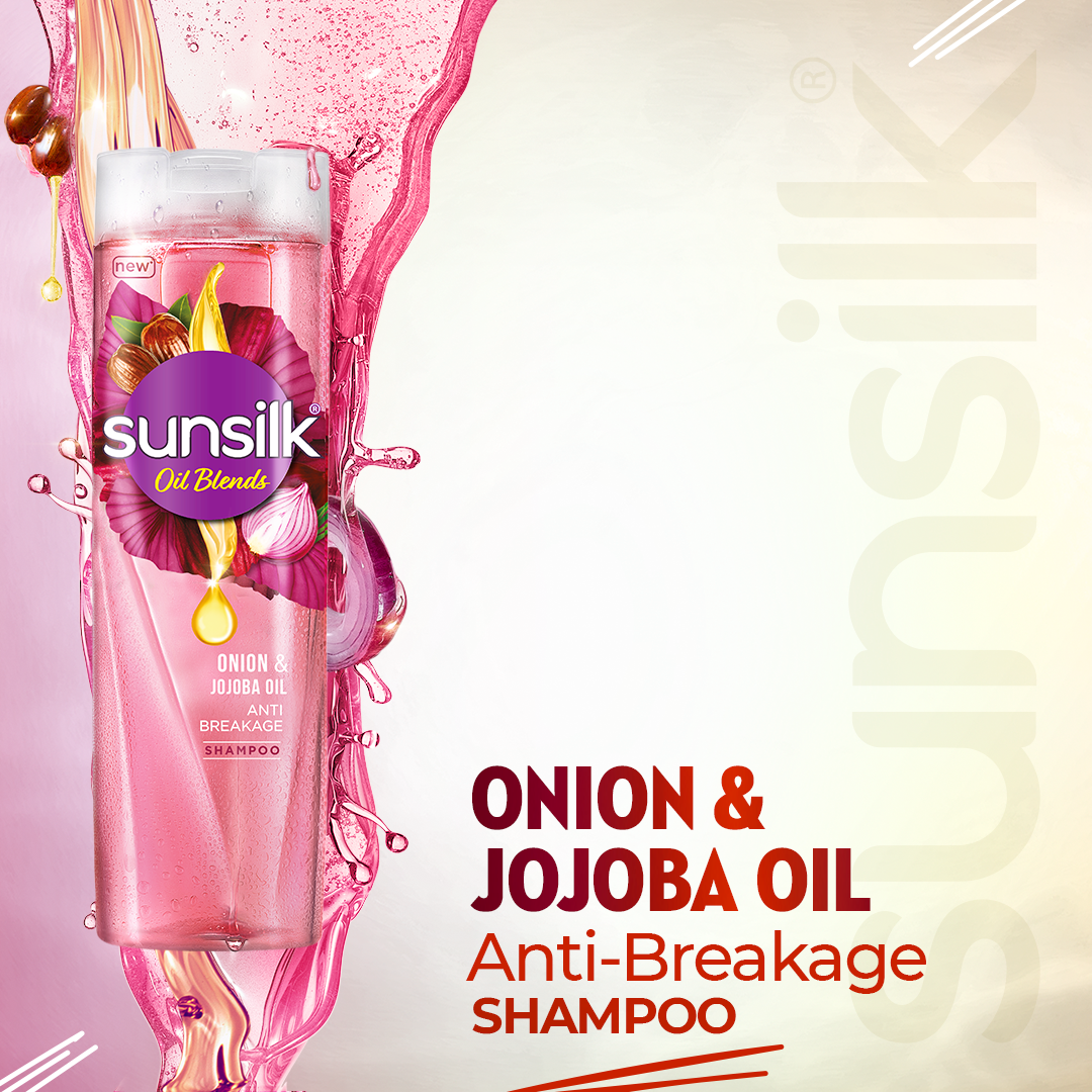 Sunsilk - Onion And Jojoba Oil Shampoo - 380ml