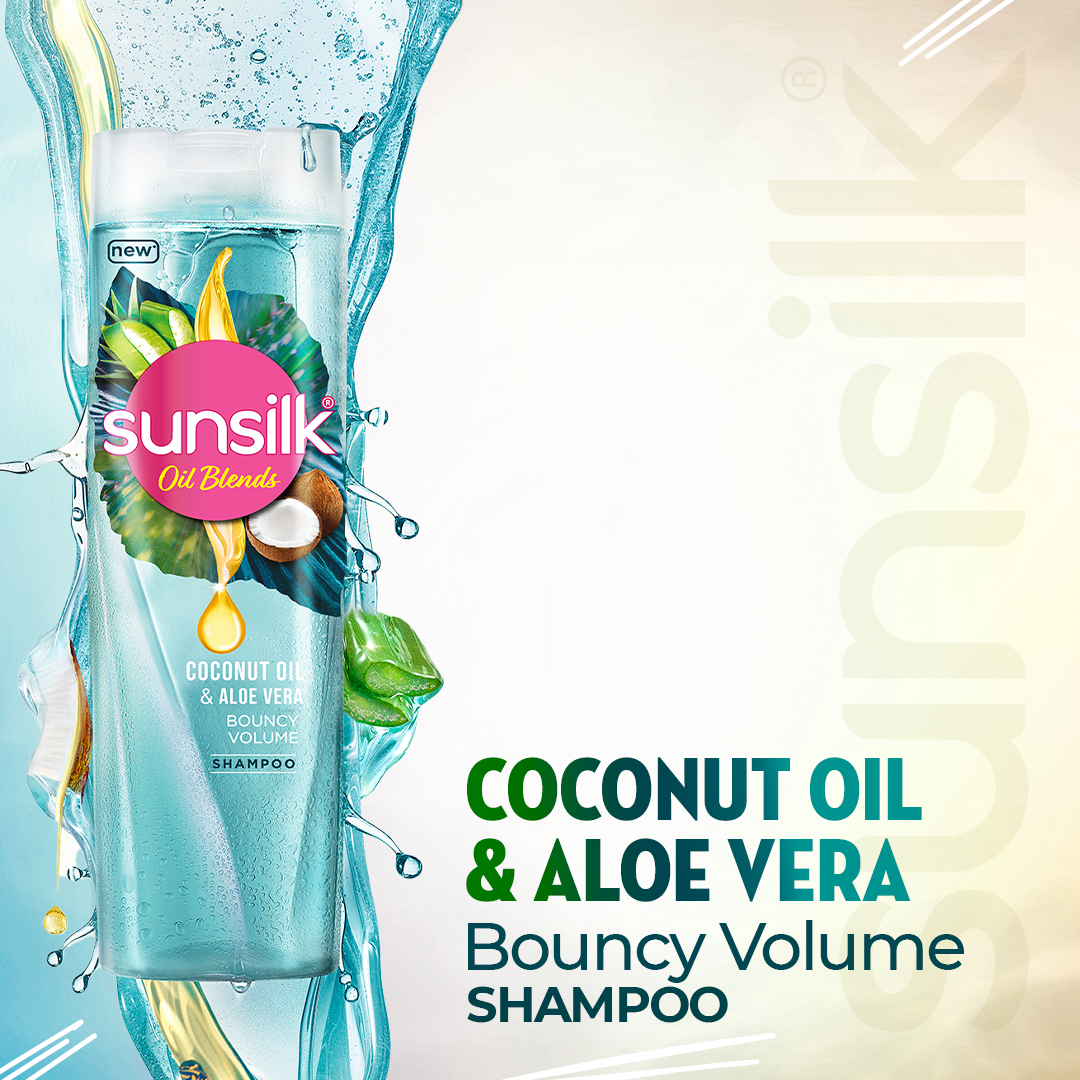 Sunsilk - Coconut And Aloe Vera Shampoo - 380ml
