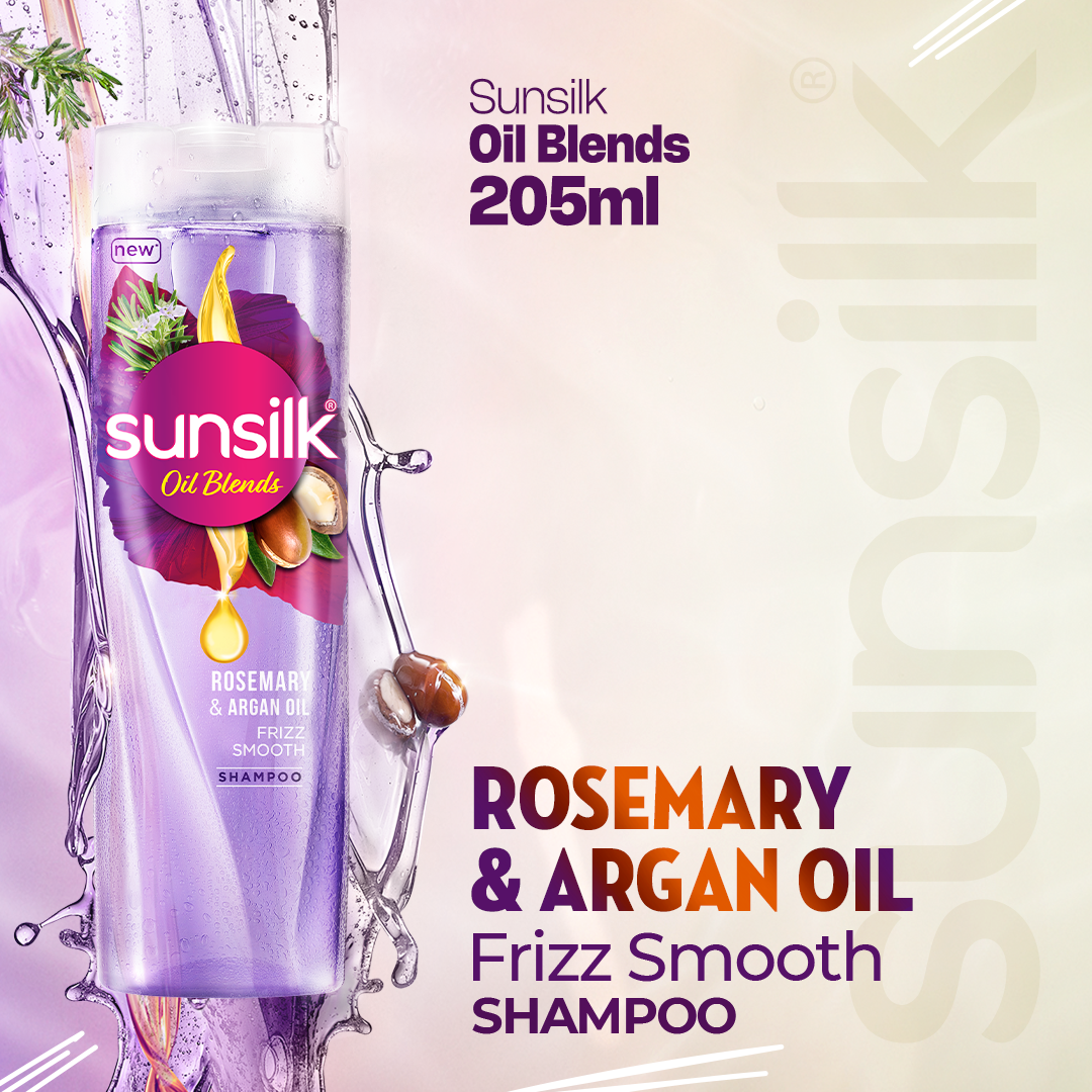 Sunsilk - Shampoo Oil Blends Rosemary & Argan Oil - 205ml