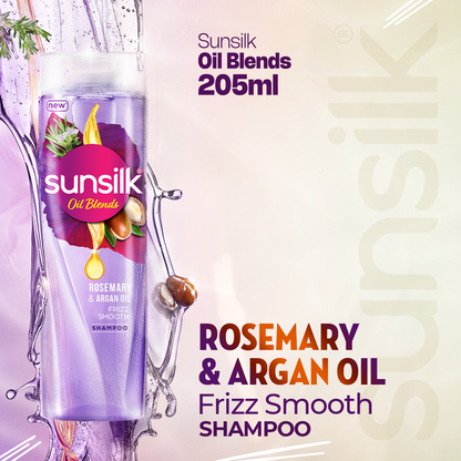 Sunsilk - Shampoo Oil Blends Rosemary & Argan Oil - 205ml